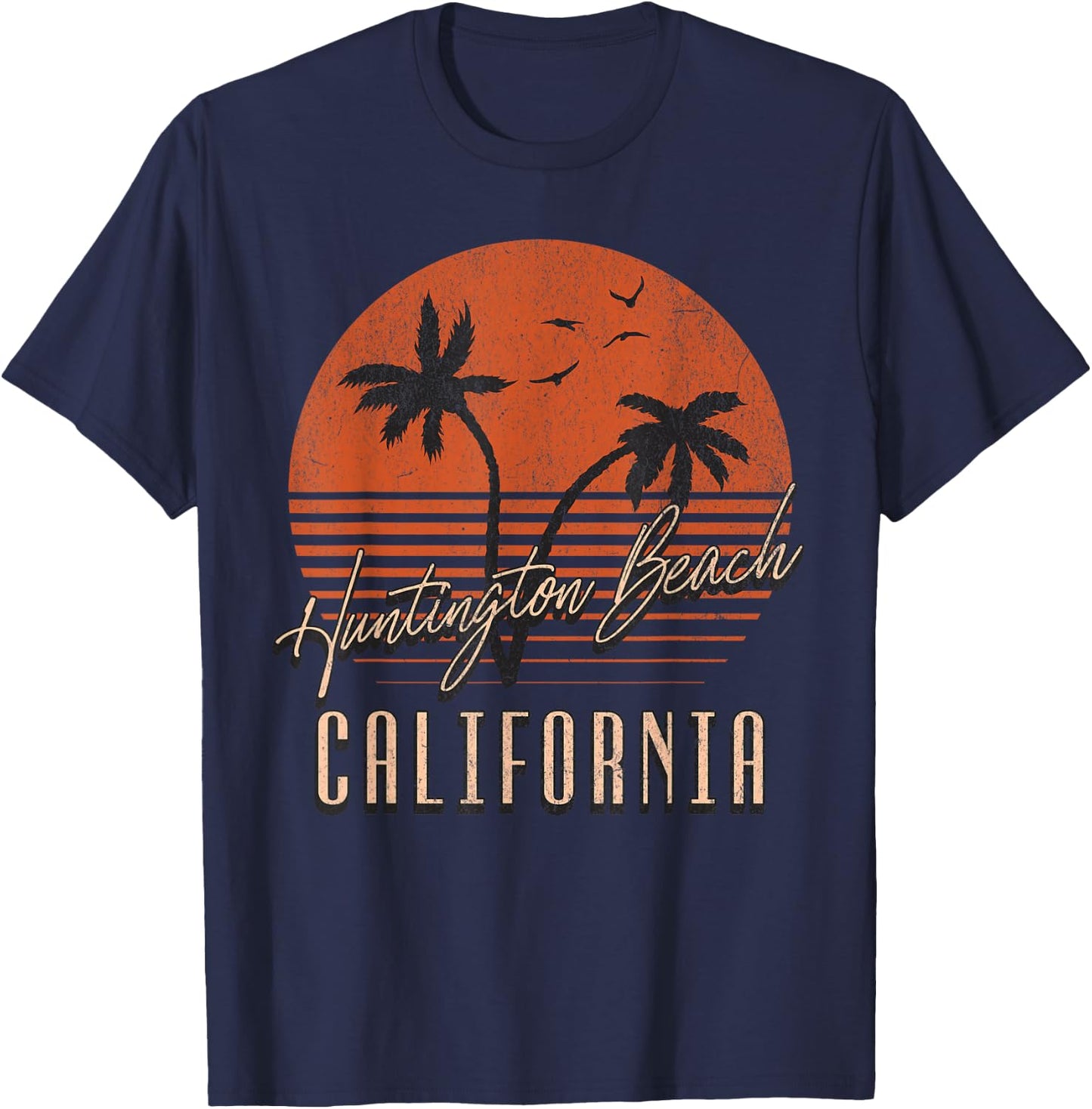 Huntington Beach T-Shirt - T-Shirt | Navy