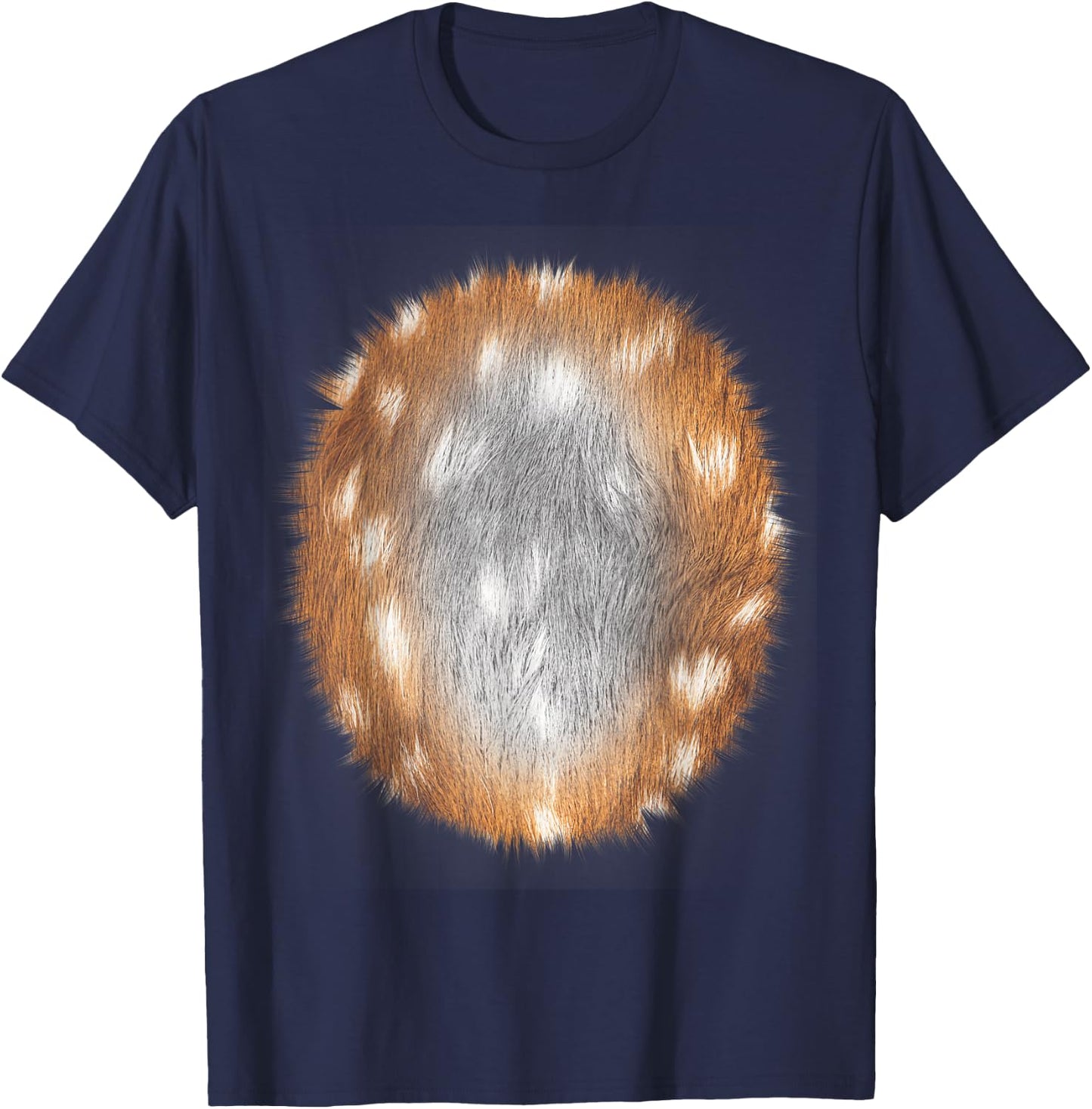 Deer In Headlights Animal Halloween DIY Costume Funny T-Shirt - T-Shirt | Navy