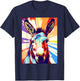 Funny Vintage Donkey Art Women Safari Mule Donkey T-Shirt - T-Shirt | Navy