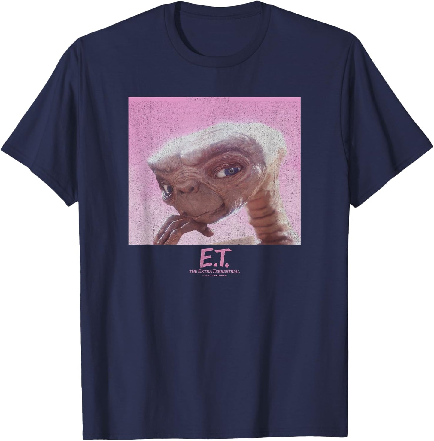 E.T. the Extra-Terrestrial Resting Portrait T-Shirt - T-Shirt | Navy