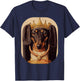 Wiener Dog Lover: Ancient Retro Dachshund T-Shirt - T-Shirt | Navy