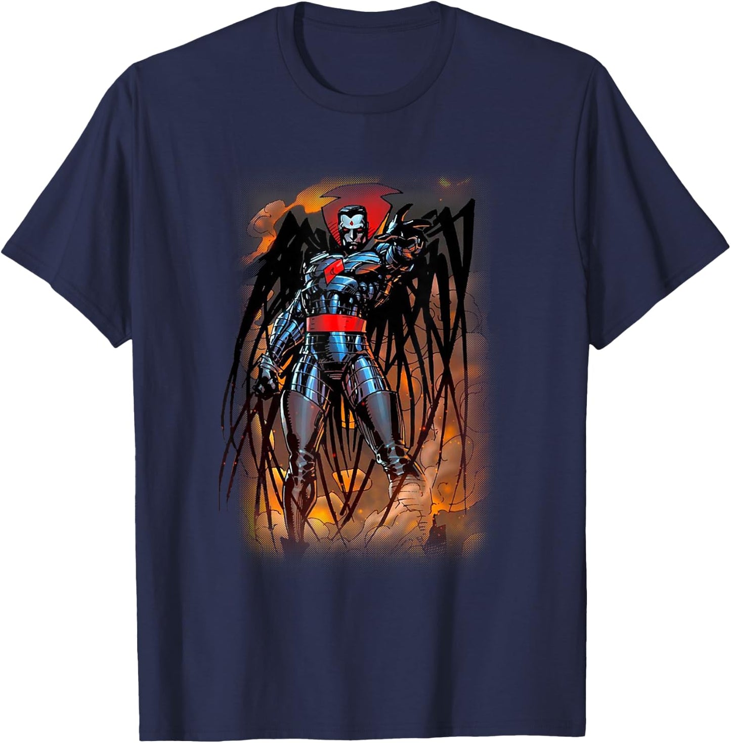 Marvel X-Men Mister Sinister Big Imposing Portrait T-Shirt - T-Shirt | Navy