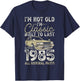 40th Birthday, Since 1985, Classic Car, 40 Years Old T-Shirt - T-Shirt | Navy