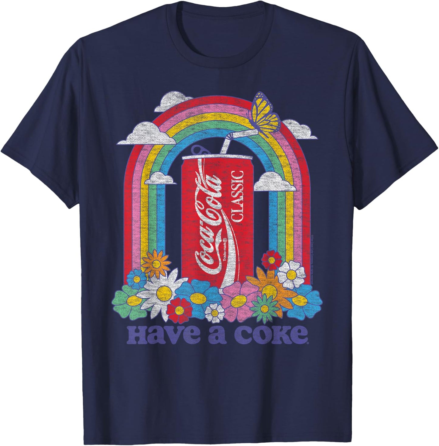 Coca-Cola - Have A Coke Rainbow T-Shirt - T-Shirt | Navy
