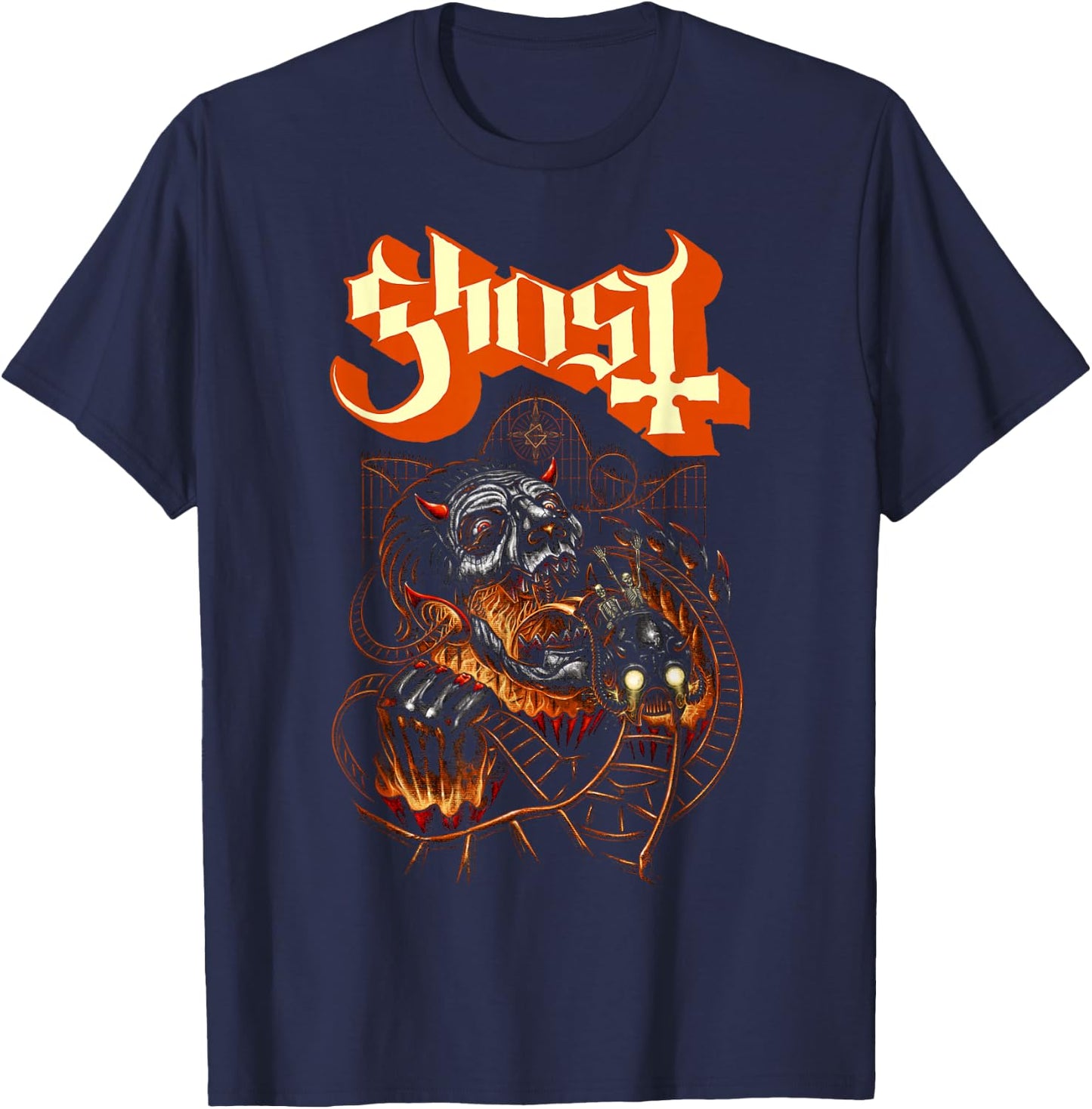 Ghost – Coaster T-Shirt - T-Shirt | Navy