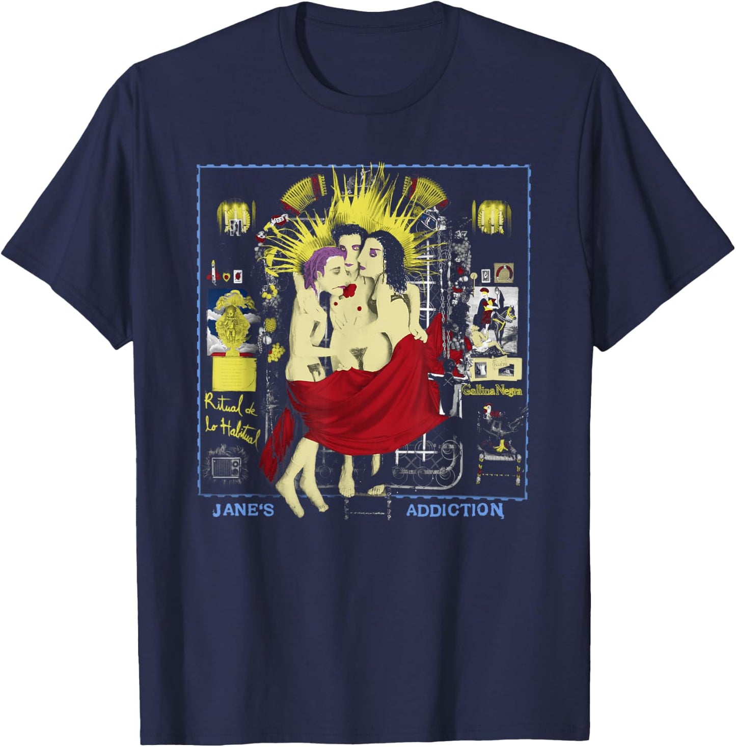 Jane’s Addiction – Habitual T-Shirt - T-Shirt | Navy
