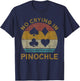 No Crying In Pinochle Funny Pinochle Card Game T-Shirt - T-Shirt | Navy