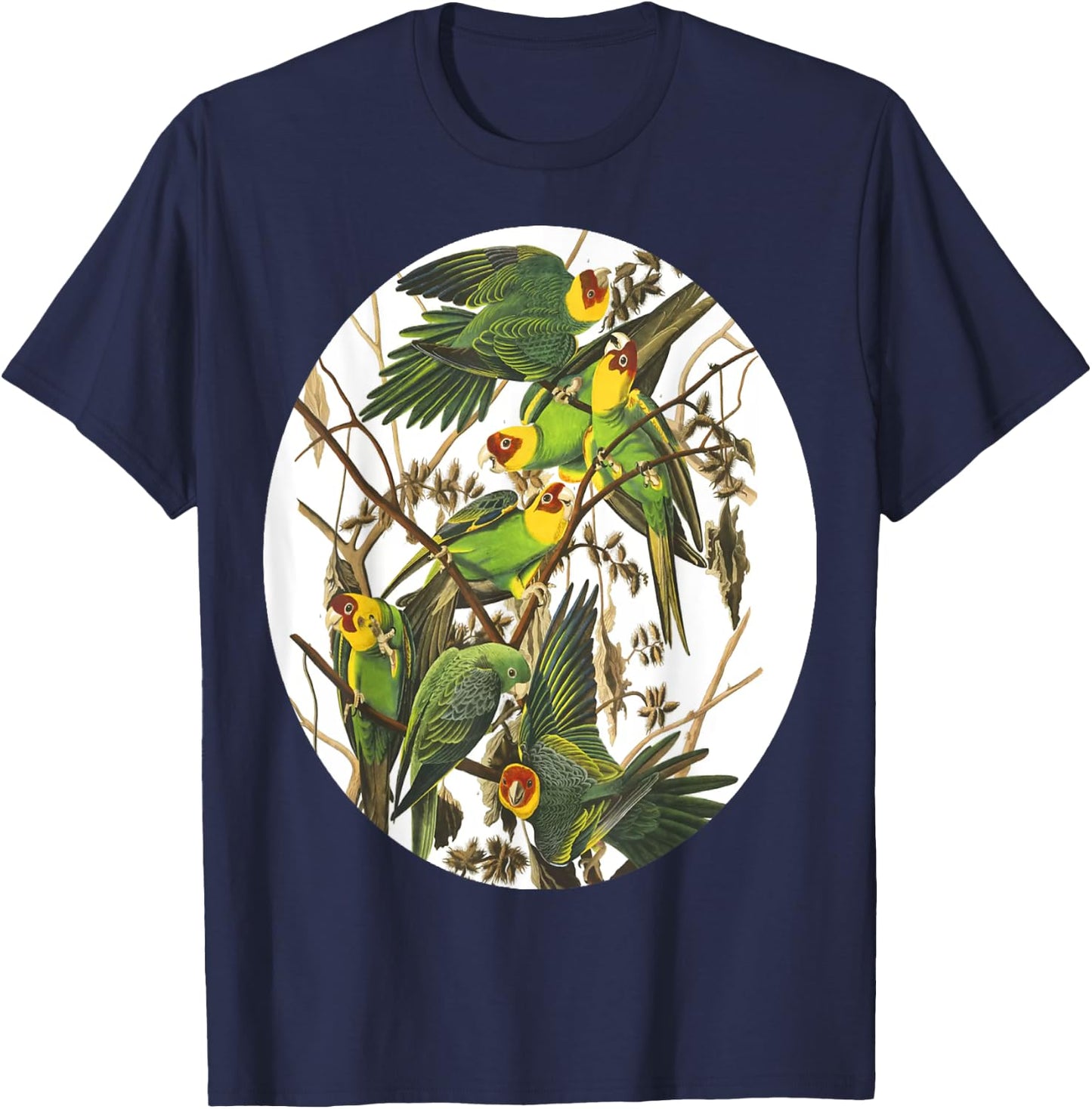 Birds Of North America T-Shirt - T-Shirt | Navy