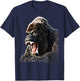 Gorilla Ape Monkey Animal Lover Women & Kids Gorilla T-Shirt - T-Shirt | Navy