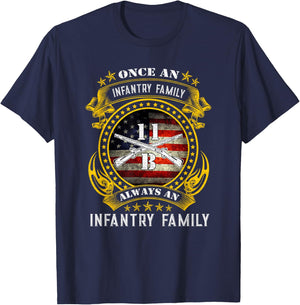 Fort Benning Georgia Ga 11B Infantryman Army Infantry School T-Shirt - T-Shirt | Navy