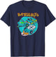 BattleBots Group Robot Lock Up Logo T-Shirt - T-Shirt | Navy