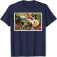 Mexico Land Of Tropical Splendor 1940s Travel Retro Vintage T-Shirt - T-Shirt | Navy