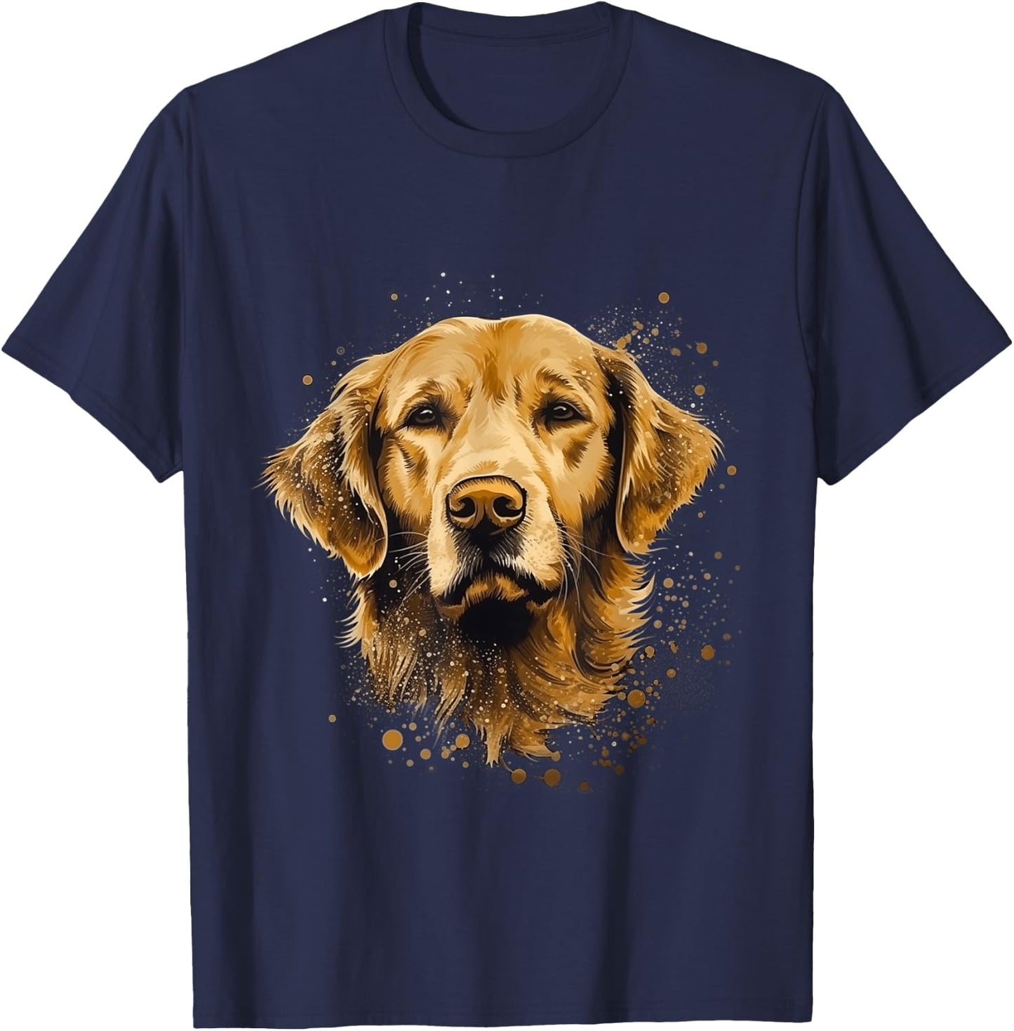 Golden Retriever T-Shirt - T-Shirt | Navy