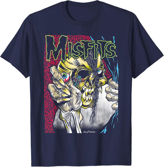 Misfits – Die Die Artwork T-Shirt - T-Shirt | Navy