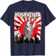 Husky-Zilla Funny Cute Husky Dog Kawaii Art Japanese Sunset T-Shirt - T-Shirt | Navy