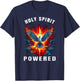 Holy Spirit Powered Dove With Fire Christian Men And Women T-Shirt - T-Shirt | Navy