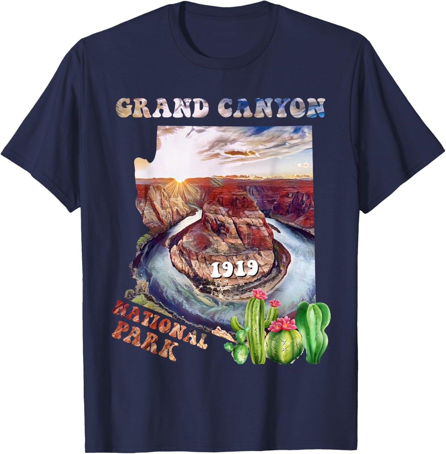 Grand Canyon National Park T-Shirt - T-Shirt | Navy