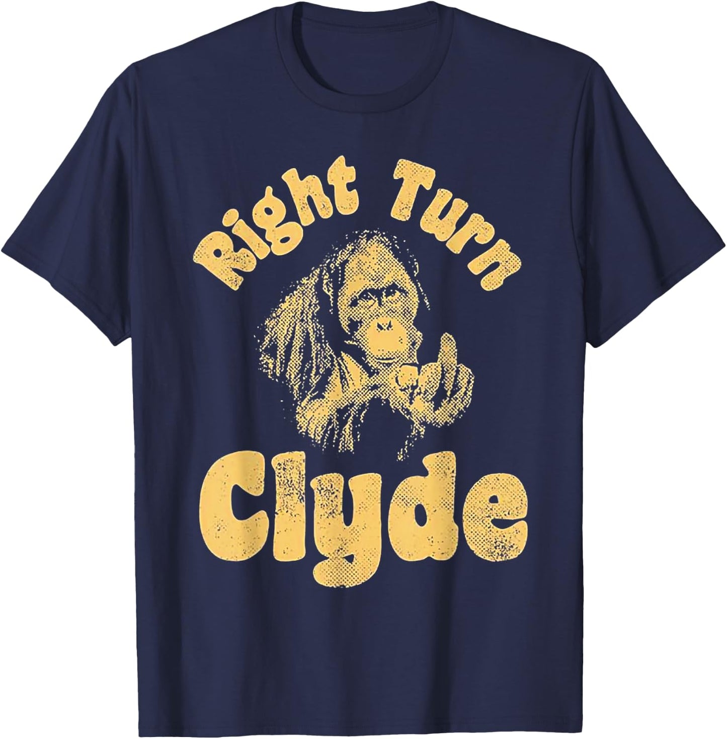 Right Turn Clyde T-Shirt - T-Shirt | Navy