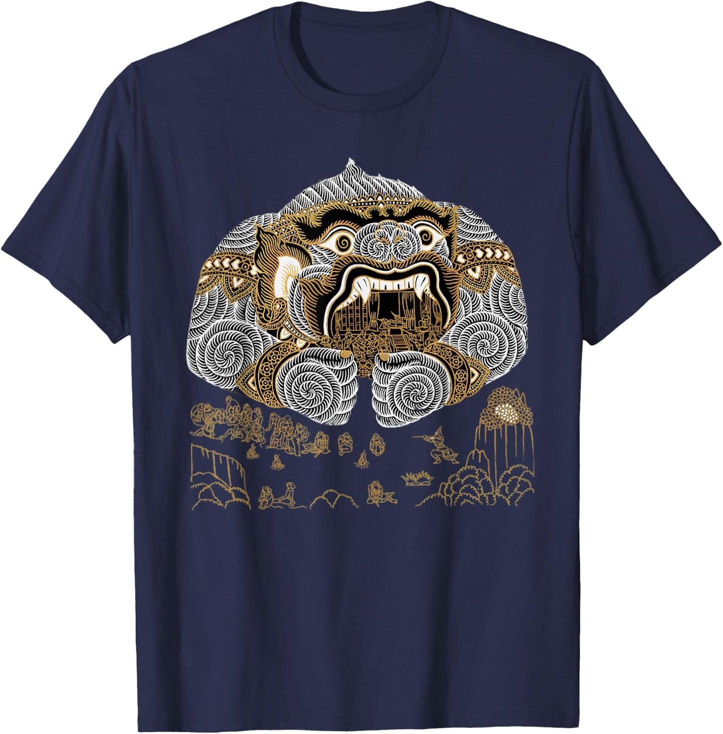 Khmer Reahu T-Shirt - T-Shirt | Navy