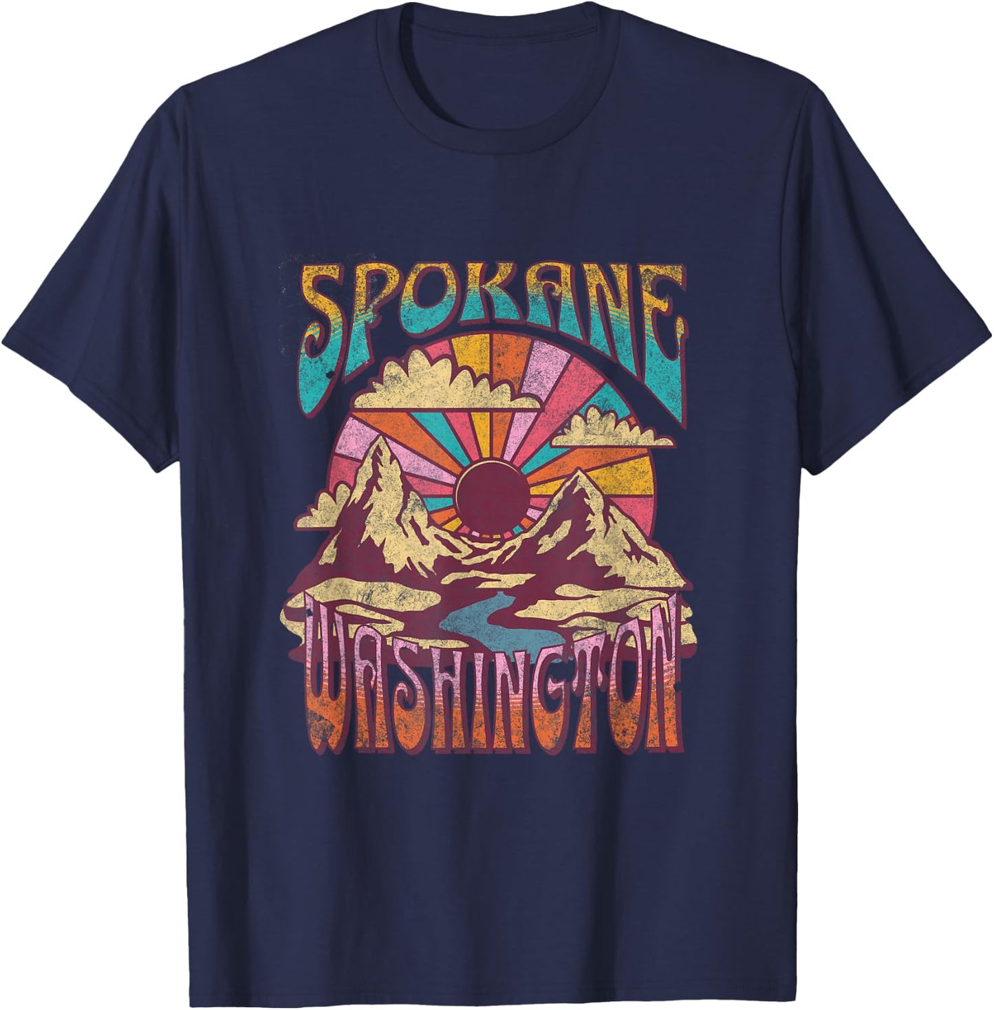 Spokane T-Shirt - T-Shirt | Navy