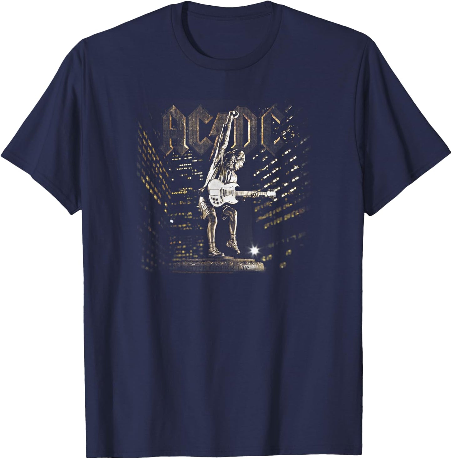AC/DC - Stiff Upper Lip T-Shirt - T-Shirt | Navy