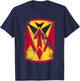 35th Air Defense Artillery Brigade Patch - 35th ADA Vintage T-Shirt - T-Shirt | Navy