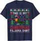 This Is My Christmas Pajama Costume Rainbow Lorikeets Xmas T-Shirt - T-Shirt | Navy