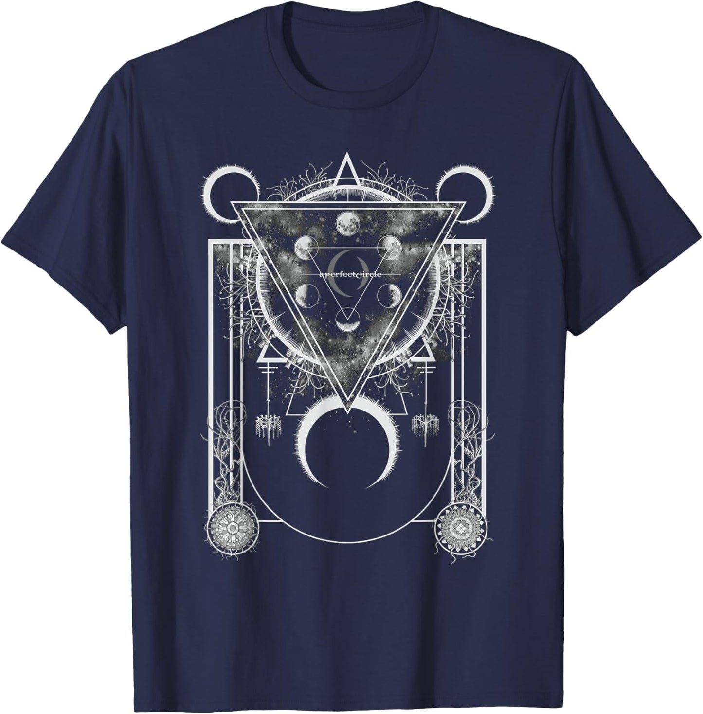 A Perfect Circle – Crescents T-Shirt - T-Shirt | Navy
