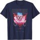 It Chapter Two Floating Children Evil Pennywise Portrait T-Shirt - T-Shirt | Navy