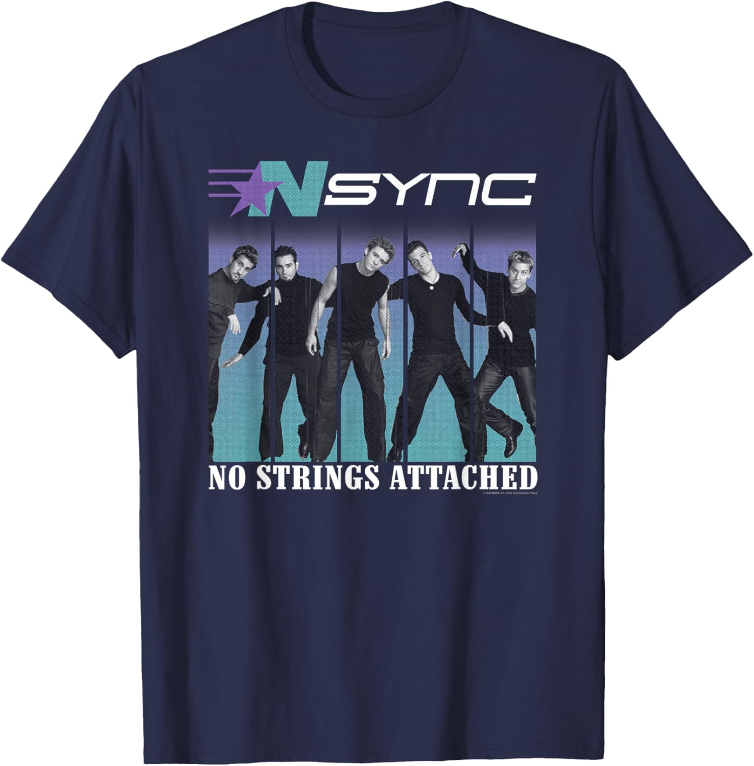 NSYNC Official Bringin' Da Noise T-Shirt - T-Shirt | Navy
