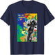 Samba Dancer Brazil Carnival Rio De Janeiro Colorful T-Shirt - T-Shirt | Navy