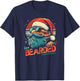 Bearded Dragon Sunglasses Live Bearded Funny Christmas T-Shirt - T-Shirt | Navy