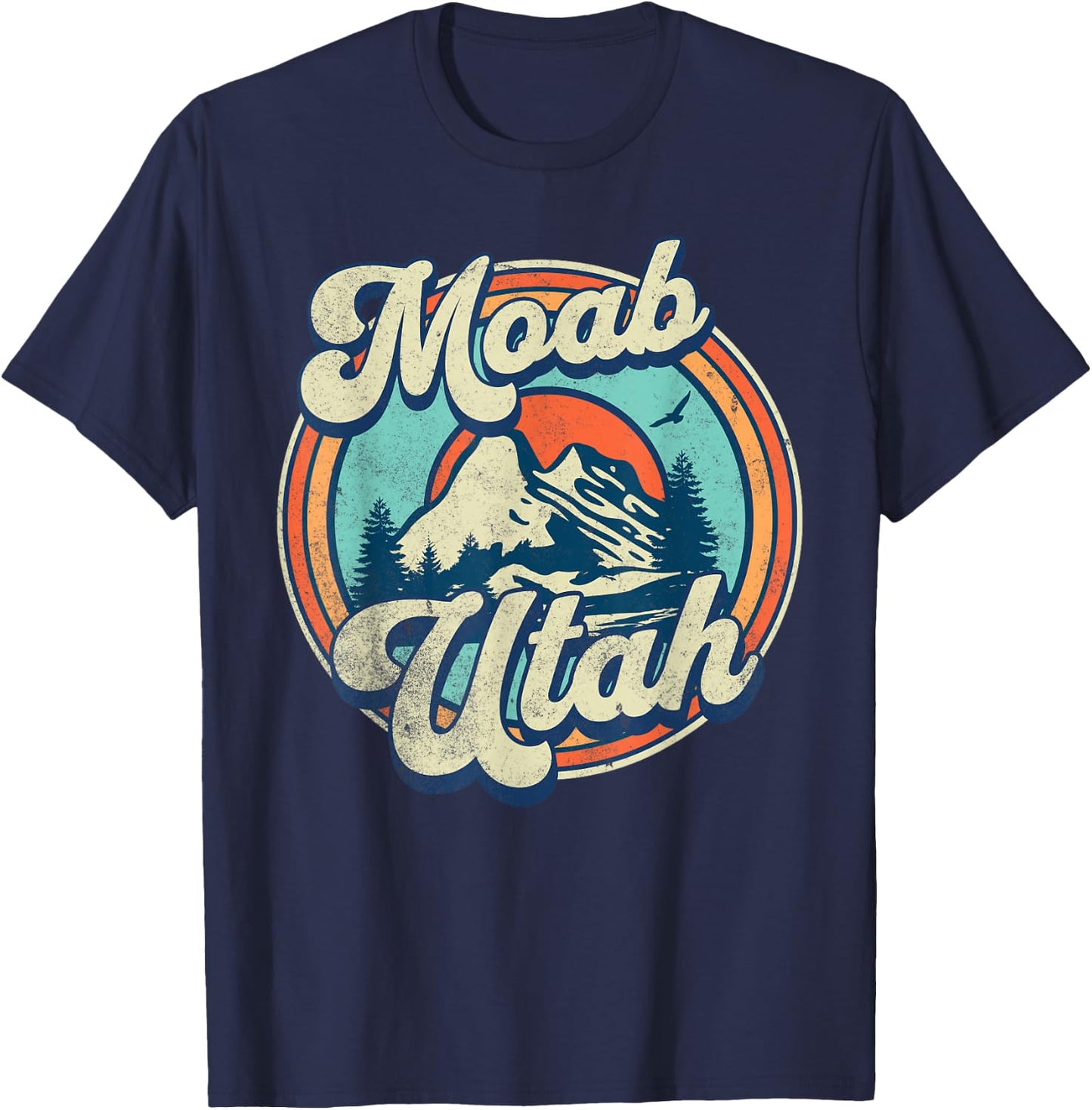 Moab Utah T-Shirt - T-Shirt | Navy