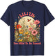 LILITH Name Cute Retro Girls Wildflower LILITH Name T-Shirt - T-Shirt | Navy