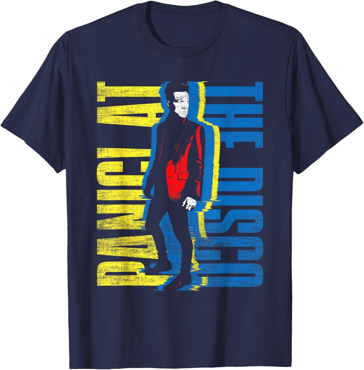Panic! at The Disco - Standing Portrait T-Shirt - T-Shirt | Navy