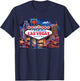 Love LAS VEGAS Baby Shirt for Holidays in Las Vegas Souvenir T-Shirt - T-Shirt | Navy