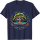 Tree of Life Viking Midgard Thor Walhalla T-Shirt - T-Shirt | Navy