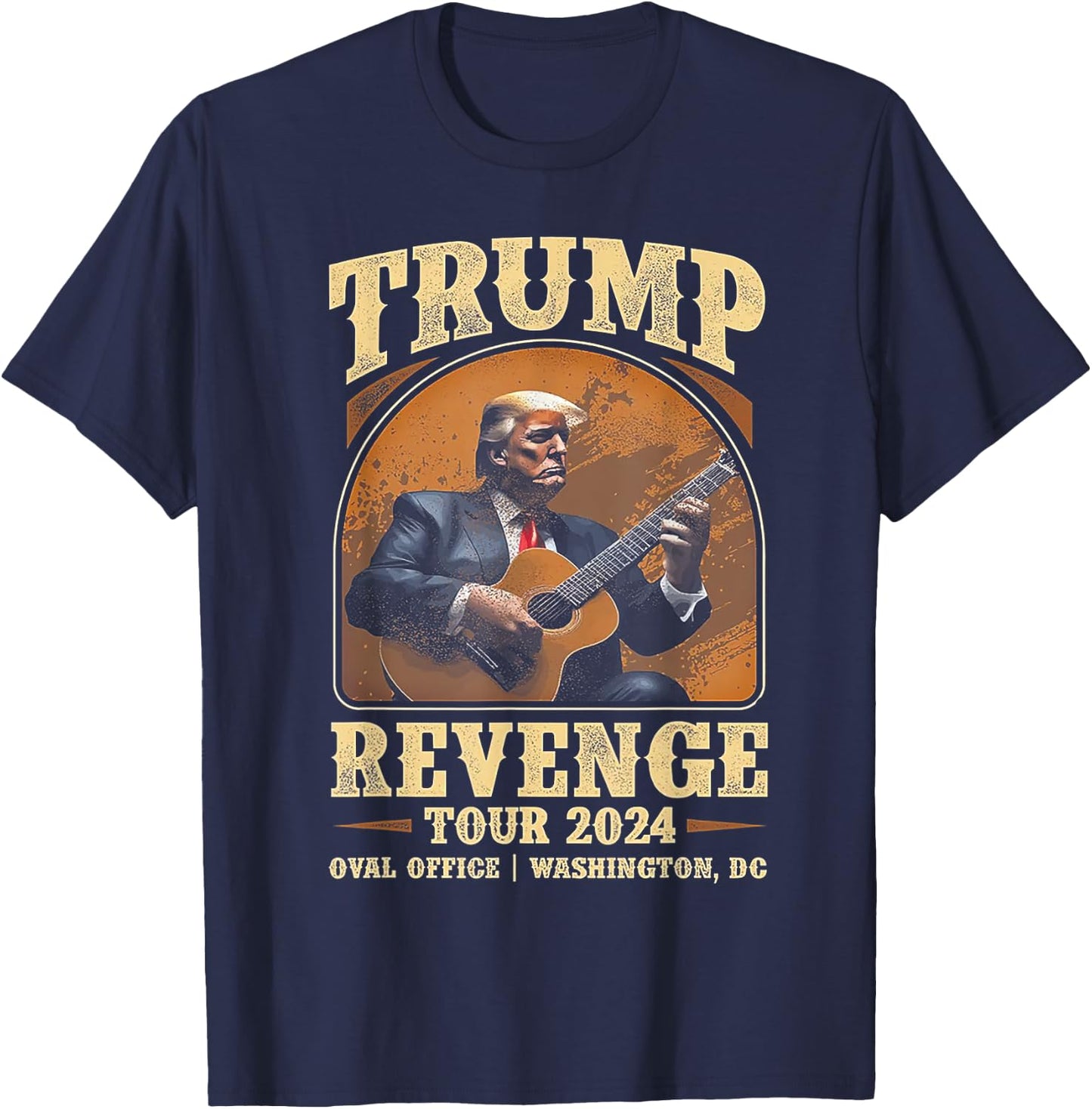 Trump Revenge Tour 2024 T-Shirt - T-Shirt | Navy