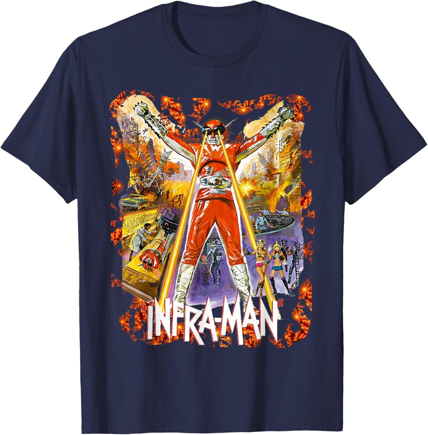 Inframan Infra-Man T-Shirt - T-Shirt | Navy