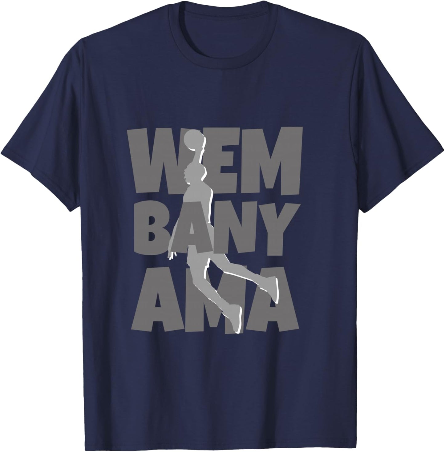 Wembanyama Basketball Amazing Gift Fan T-Shirt - T-Shirt | Navy