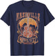 Nashville Tennessee Guitar Country Music City Guitarist T-Shirt - T-Shirt | Navy
