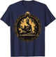 Buddha Buddhism Zen Spiritual Yoga Meditation Serenity T-Shirt - T-Shirt | Navy