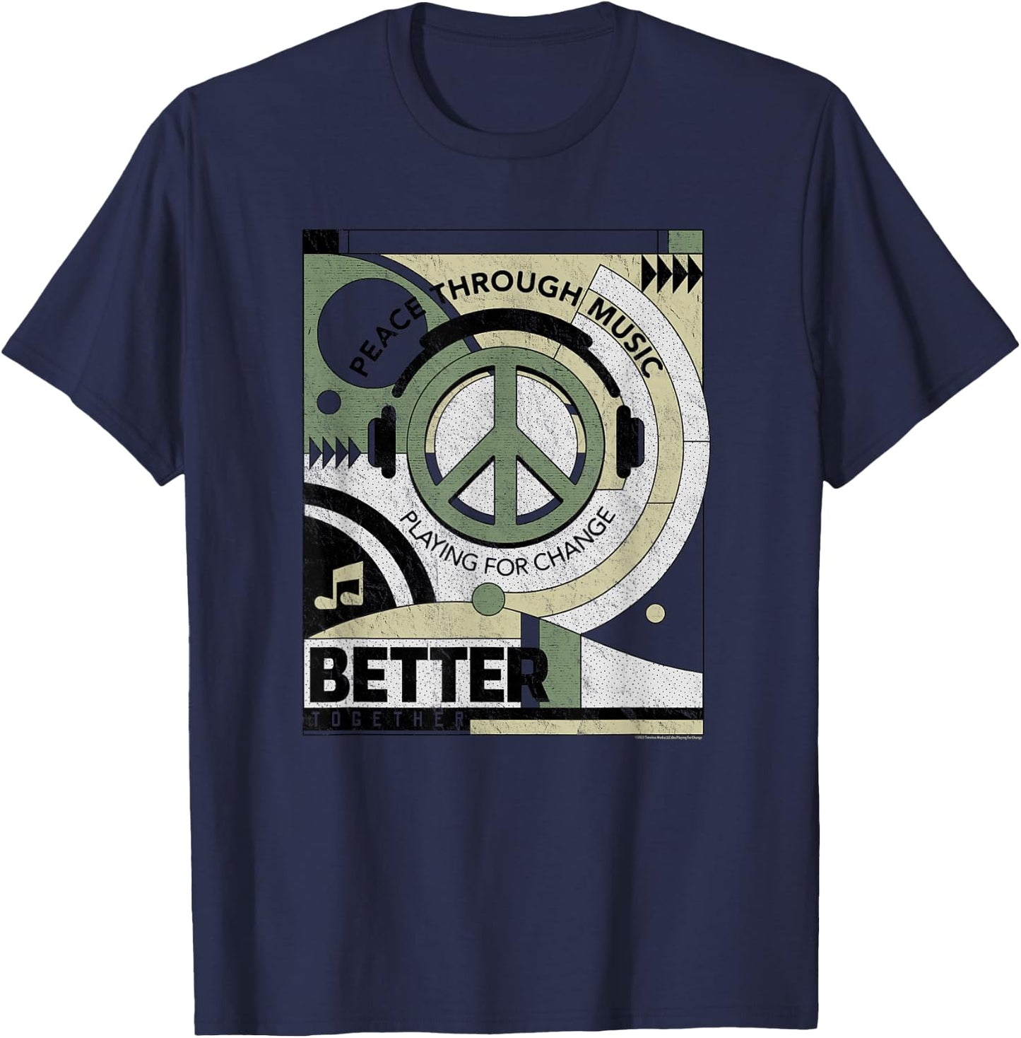 Playing for Change Better Together T-Shirt - T-Shirt | Navy