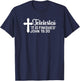 Tetelestai It Is Finished John 19:30 Easter Paid in Full T-Shirt - T-Shirt | Navy
