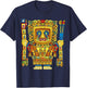 Viracocha Inca God Mythology Ancient Mayan Andes Wiracocha T-Shirt - T-Shirt | Navy