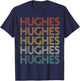 Hughes Vintage Retro T-Shirt - T-Shirt | Navy