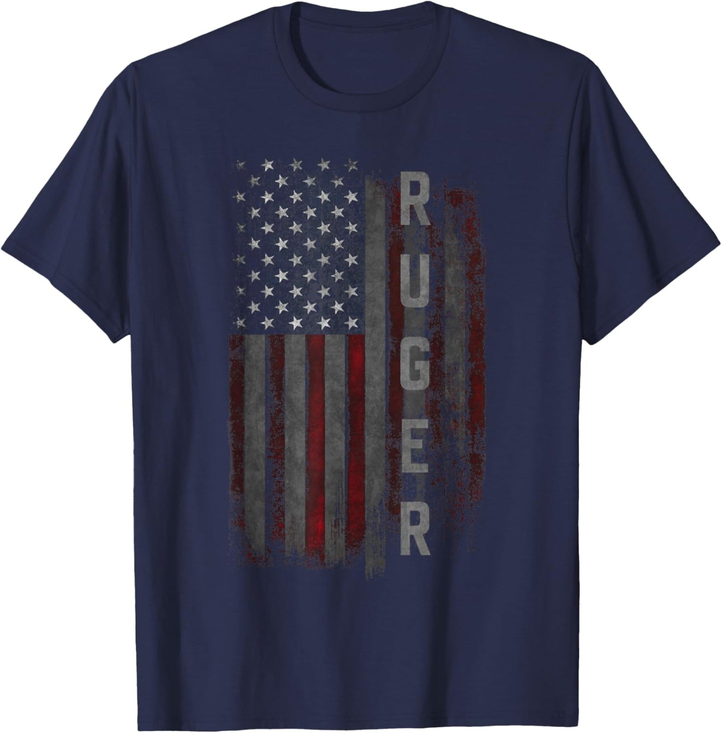 Ruger Family American Flag T-Shirt - T-Shirt | Navy