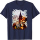Marvel X-Men Zombie Wolverine VS The Hulk Distressed Shot T-Shirt - T-Shirt | Navy