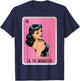 La Tia Mamacita Mexican Slang Chicano Bingo Cards T-Shirt - T-Shirt | Navy