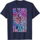 Funny 85th Birthday Shirt Old Meter Funny 85 Year Old Gifts T-Shirt - T-Shirt | Navy